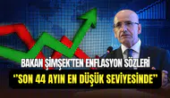Bakan Şimşek’ten enflasyon açıklaması: ‘’44 ayın en düşük seviyesinde’’