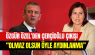 CHP lideri Özgür Özel’den Özlem Çerçioğlu çıkışı: ‘’Bu mu mertlik?”
