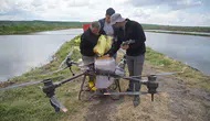 Tarlada dijital devrim: Edirne'de 125 dekarlık alanda dron dönemi başladı