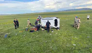 Erzurum'da acı bilanço: Takla atan araçta 1'i bebek 3 kişi can verdi