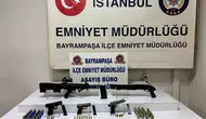 Bayrampaşa'daki evde cephanelik çıktı: 21 yaşındaki şüpheli kıskıvrak yakalandı