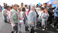 Şanlıurfa'da gökyüzü tutkusu sağanağa galip geldi: TEKNOFEST coşkusu dinmiyor