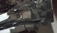 Bingöl-Muş yolunda dehşet anları: İneğe çarpan otomobildeki bebek ve ailesi ağır yaralandı