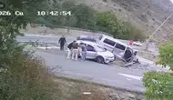 Gümüşhane'de saniyelerle gelen mucize: Durakta beklerken ölümden döndü