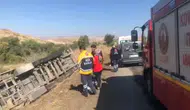 Elazığ-Tunceli yolunda korkutan kaza: Dev tır şarampole uçtu