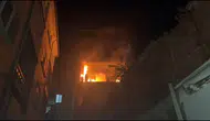 Mudanya'da geceyi aydınlatan alevler korku dolu anlar yaşattı