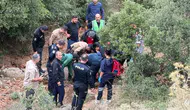 Kayıp yaşlı kadının ormanlık alandaki yaşam mücadelesi mutlu sonla bitti