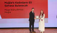 Muğla'nın bereketli topraklarında kadın eli safranla buluştu: Başarı ödülle taçlandı