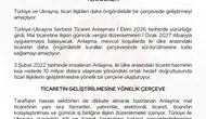 Ankara ve Kiev Arasında Yeni Dönem: Ticarette 10 Milyar Dolarlık Hedef İçin İlk Adım Atıldı