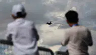 Şanlıurfa semalarında çelik kanatların nefes kesen dansı