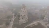 Kapadokya'da sisli sabah: Balonlar havalanamadı ama büyü bozulmadı