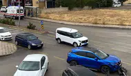 Elazığ'da korkutan çarpışma: Bulvar üzerinde trafik kazası