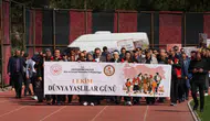 Kastamonu'da kuşaklar arası buluşma: Stadyumda sağlıklı yaşam için adım attılar