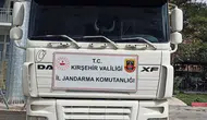 Kırşehir'de şok uygulama: Tırın kimliği tamamen değiştirilmiş