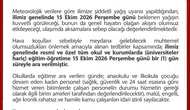 Düzce'de meteorolojik alarm: Okullar bir günlüğüne kapılarını kapattı