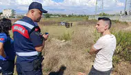 Manavgat'ta korkutan kaza: Kontrolden çıkan otomobil tarlaya uçtu
