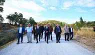 Demirci'de 12 mahalleyi birbirine bağlayan devasa ulaşım hattı yenilendi