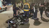 Eskişehir'de motosiklet dehşeti: Ehliyetsiz sürücü kavşağı birbirine kattı