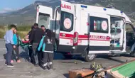 Söke yolunda kamyonet ile otobüs çarpıştı