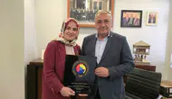 Ardeşen TSO Genel Sekreteri 30 yıllık emeğini ödülle taçlandırdı