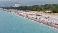 Antalya sahillerinde yaz mesaisi başladı