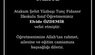 Samsun eğitim camiası sevilen öğretmenini kaybetti