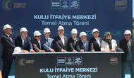 Konya'da itfaiye ağını güçlendirecek yeni merkezin temeli atıldı