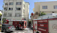 Tarsus’ta bir daire elektrik sobası yüzünden küle döndü