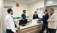 Şırnak’ta hastane nöbetindeki sağlıkçılara bayram ziyareti