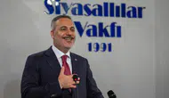 Hakan Fidan Siyasallılar Vakfı üyeleriyle buluştu