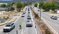 Muğla yollarında bayram dönüşü yoğunluğu başladı