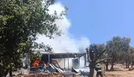 Bodrumda bir yaşam alanı alevlere teslim oldu