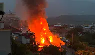 Bozdoğan’da müstakil ev alevlere teslim oldu