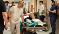 İnegöl'de bahçe işleri sırasında feci kaza
