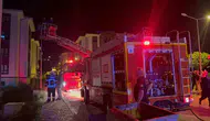 Elazığ’da apartman yangını Hamile kadın hastaneye kaldırıldı