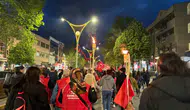Erzincan sokakları 19 Mayıs için meşalelerle aydınlandı