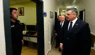 İçişleri Bakanı Çiftçi polis merkezinde denetim yaptı