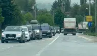 Bayram yolcuları Bolu yollarını kilitledi