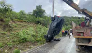 Erzincan Kemaliye yolunda yağmur kazaya davetiye çıkardı