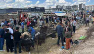 Gaziantep kurban pazarlarında son gün mesaisi
