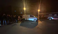 Ankara'da yağışın vurduğu inşaat alanı çöktü