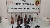 Kırşehir’de sahte içki ve silah baskını