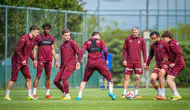 Trabzonspor kupa finali için sahaya indi