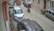 Edirne’de aynı noktada yarım saat arayla iki kaza kamerada
