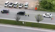Gaziantep yollarında bayram mesaisi havadan başladı