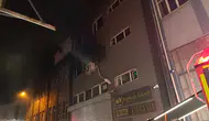 Bursa'da tekstil atölyesini gece yarısı alevler sardı