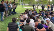 Afyonkarahisar’da Kur’an kursu öğrencileri fuar alanında stres attı