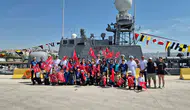 Tekirdağlılar TCG Grubet hücumbotunu yakından inceledi