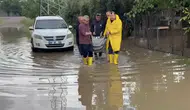 Düziçi’nde sağanak hayatı felç etti