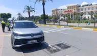 Manavgat trafiğinde yaya önceliği kazaya neden oldu